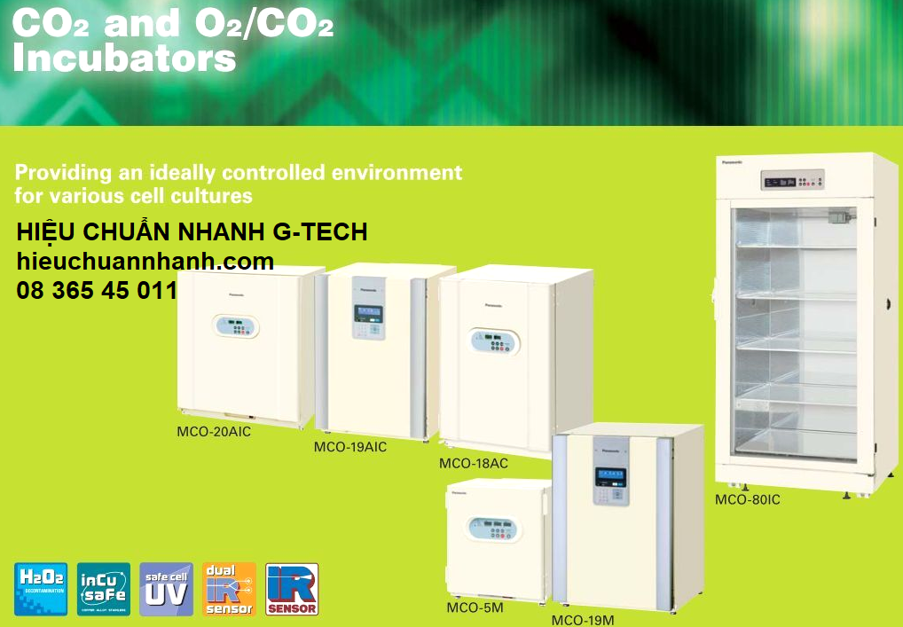 Hiệu chuẩn tủ ấm/ tủ CO2/ tủ ủ/ tủ vi sinh